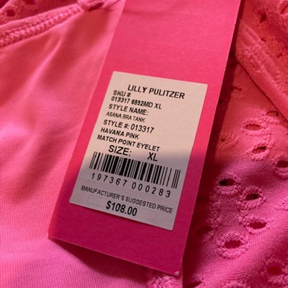 Lilly Pulitzer Asana bra tank - Picture 7 of 9